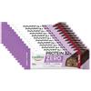 Equilibra Alimenti Proteici, Protein 32% Zero Crispy Coffee, Barrette Proteiche Senza Zuccheri Aggiunti, Crispies di Soia, Copertura Cacao, Lower Carb, High Protein, Senza Glutine, 12 Barrette da 45g