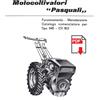 PASQUALI 945 Manuale Uso Manutenzione libretto istruzioni + catalogo ricambi ITA
