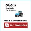 LANDINI GLOBUS 50 60 70 Top Techno Manuale uso manutenzione Libretto istruzioni