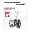 PASQUALI 931 cv 13 Manuale libretto uso manutenzione + catalogo parti ricambio