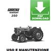 Trattore FIAT 350 Manuale uso manutenzione Libretto istruzioni ITALIANO