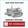 Trattrice LANDINI 4830F 5830F 6030F 6830F Manuale officina libretto riparazione
