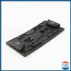 POLTI Telaio Panno Pulizia Spazzola Nero Originale PTEU0295 Vaporetto 3 Clean