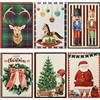 Maestri Cotonieri Set Strofinacci Natalizi Maestri Cotonieri Canovacci cotone 6 Pezzi Natale 6483