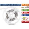 V-TAC VT-5050-60 STRISCIA LED FLESSIBILE 55W SMD 60 LED/METRO 12V 5 METRI - IP20