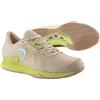 HEAD Scarpa Sprint PRO 3.5 Clay da Donna, Macadamia/Lime