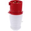 Spina A 4 32 Amp E Presa A Muro Impermeabile IP44 Trifase 380V 3P + E
