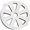 Piastra di ricambio in acciaio inox resistente 55 mm tritacarne domestica