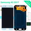 Samsung DISPLAY SCHERMO LCD SAMSUNG A5 2017 A520 SM-A520F SILVER BLU OLED PARI ORIGINALE