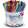 Giotto 5168 00 - Pennarelli Glitter, Set per colorare