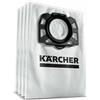 Karcher 4 Sacchetti filtro Vello 2.863-006.0 Ricambio Originale Karcher MV e WD 4, 5, 6