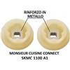 Silvercrest 2xGiunto Boccola Metallo per Silvercrest MonsieurCuisineConnect SKMC1100 A1