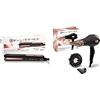 Bellissima Imetec Piastra per Capelli, Rivestimento in Ceramica e tormalina & Imetec My Pro Ceramic P5 3800 Asciugacapelli Professionale Per Capelli Morbidi E Luminosi