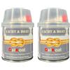 YACHT&BOAT STUCCO GELCOAT 250gr FILLER BICOMPONENTE NAUTICO RIPARAZIONE BARCHE