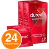Durex Supersottile Preservativi Easy-On Sottili Profilattici Lubrificati Uomo 24
