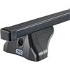 Cruz Barre portatutto portapacchi Cruz modello OPLUS S-FIX in acciao verniciato per autovetture con RAILING INTEGRATO 921-380