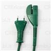 Vorwerk Folletto VORWERK Cavo Alimentazione 7m Verde Originale ASpirapolvere Folletto VK135 VK136