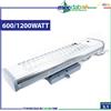 Stufa Al Quarzo 2 Elementi Regolabili 600/1200W Lampada Ad Infrarossi a Parete