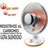 JORDAN Stufa Elettrica Carbonio 300/600W termoventilatore stufetta basso consumo