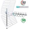Fracarro ANTENNA ELICOIDALE ATTIVA FRACARRO ELIKA PRO 700 C GUADAGNO UHF 47 dB