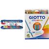 Giotto 304000 Tempera Extra in Tubetto 12 ml, 12 Colori, 12 Pezzi & Stilnovo pastelli colorati in astuccio 24 colori