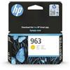 HP 963 Giallo, 3JA25AE, Cartuccia Originale da 700 Pagine, Compatibile con Stampanti OfficeJet Pro serie 9010, 9020