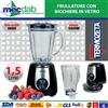 Termozeta Frullatore Con Bicchiere In Vetro Graduato Da 1,5 LT 500W Termozeta 76033