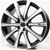 Brock B21 Brock 7,5 x 17 et 35 girobulloni 5 x 98 Hub centraggio 58,1 580069866, Black-Matt front-polished