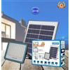 vidoelettronica® Faro Faretto Led Pannello Solare SMD 200w IP67 Luce Fredda 6500k Impermeabile
