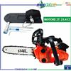 Stars Motosega Da Potatura Con Motore a Scoppio 2 Tempi 25,4cc 1,2HP Barra 250mm Profy