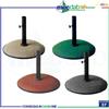 Garden De Luxe Base Per Ombrellone In Cemento Con Struttura Metallica Vari Colori Ø 50 Cm 35 Kg