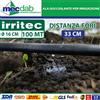 Irritec Tubo Gocciolante Ala Autocompensante Ø 16 Foro Distante 30 Cm Tubo Da 50/100MT