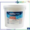 MartenPool Antialghe Anti Alga Piscina Cloro 3in1 Tripla Azione Clorante Pastiglie Vari Gr