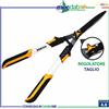 Brixo Forbici Tagliasiepe Lama in Acciaio 23 Cm Con Manico Telescopico Alluminio Brixo