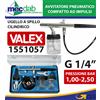Valex Mini Aerografo a Penna Completo di Accessori e Serbatoio in Vetro Valex 1551057