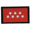 Patch toppe toppa ricamate termoadesiva stampato bandiera badge madrid