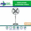 Vinco Ventilatore a Piantana Tonda 50W Altezza Max 130 Cm Diametro 40 Vinco-70701