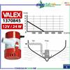 Valex Elettropompa Sommergibile 12V Auto Avvio Per Acque Chiare 2500L/H VALEX ESP550A