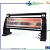 Vinco Stufa Elettrica Al Quarzo Con Doppio Elemento 600/1200W Nera Vinco 70149
