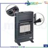 Sicar Stufa Murale a Gas Metano a Raggi Infrarossi Ventilata Eco 42T Grigio Sicar