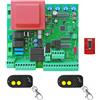 Eb_Tecnology Scheda centralina quadro 230V centrale universale x cancello battente 1-2 ante