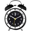 Lowell Orologio Sveglia JUVENTUS FC JA7097JU1 Bianco Nero Alarm da Tavolo