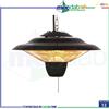 Niklas Stufa Ad Infrarossi Lampada Da Soffitto 1500W In Metallo Area Riscaldante 9MQ