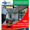 CFG Stufa Elettrica al Quarzo 2500W Con Piedistallo -CFG E070 SCIROCCO