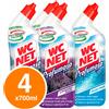 WC Net Profumoso Gel Igienizzante Anticalcare Elimina Odori - 4 Flaconi 700 ml