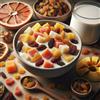 Gusti d'Aprile 1kg MIX miscela di FRUTTA secca e disidratata naturale per la colazione sport G2