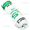 SAFT Batteria al litio LS 14500 LF-U con Lamelle 3,6V Li-SOCl2 Stilo AA Pila
