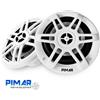 PIMAR COPPIA CASSE MARINE NAUTICHE 150WATT PER BARCA GOMMONE ALTOPARLANTI NAUTICA