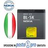 Nokia BATTERIA BL5K BL-5K ORIGINALE per NOKIA N85 N86 C7 C7-00