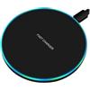 Samsung CARICATORE WIRELESS CARICABATTERIE QI BASE PER SAMSUNG S20 IPHONE X XS XR 11 12
